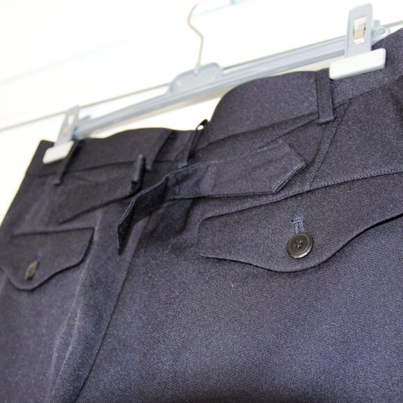 BNWT AW18 JUNYA WATANABE BLACK REFLECTOR PANTS S - Picture 14 of 14